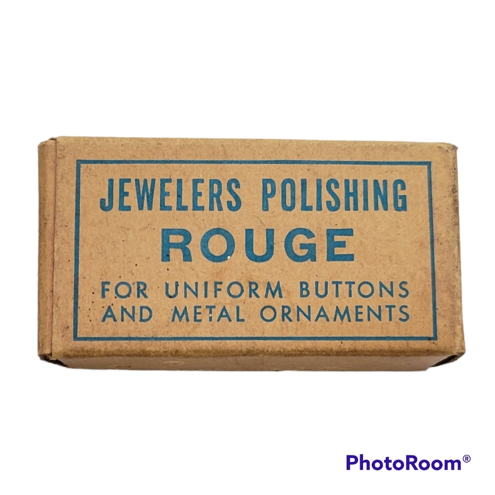 Jewelers Polishing Rouge Vintage 1950s